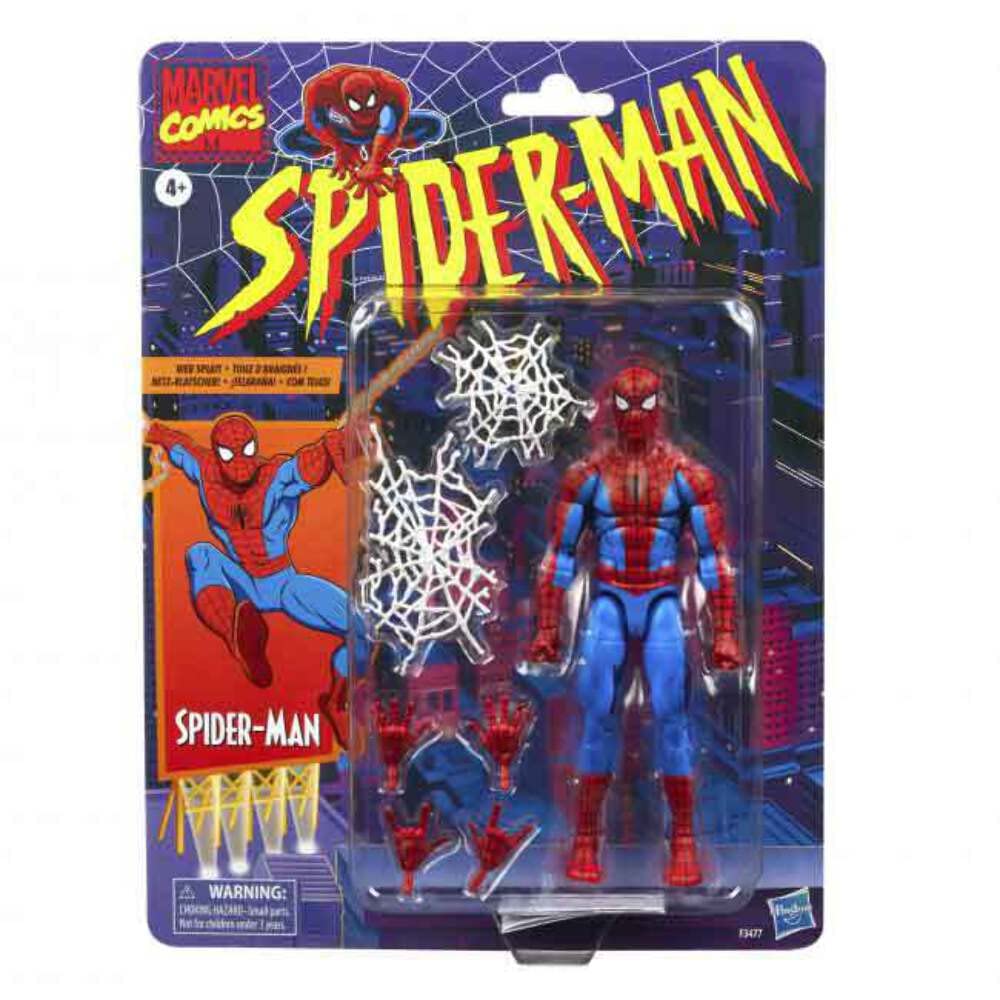 Spider-Man Marvel Legends 6 Animated Action Figure - Blue - Model ASM-RC1