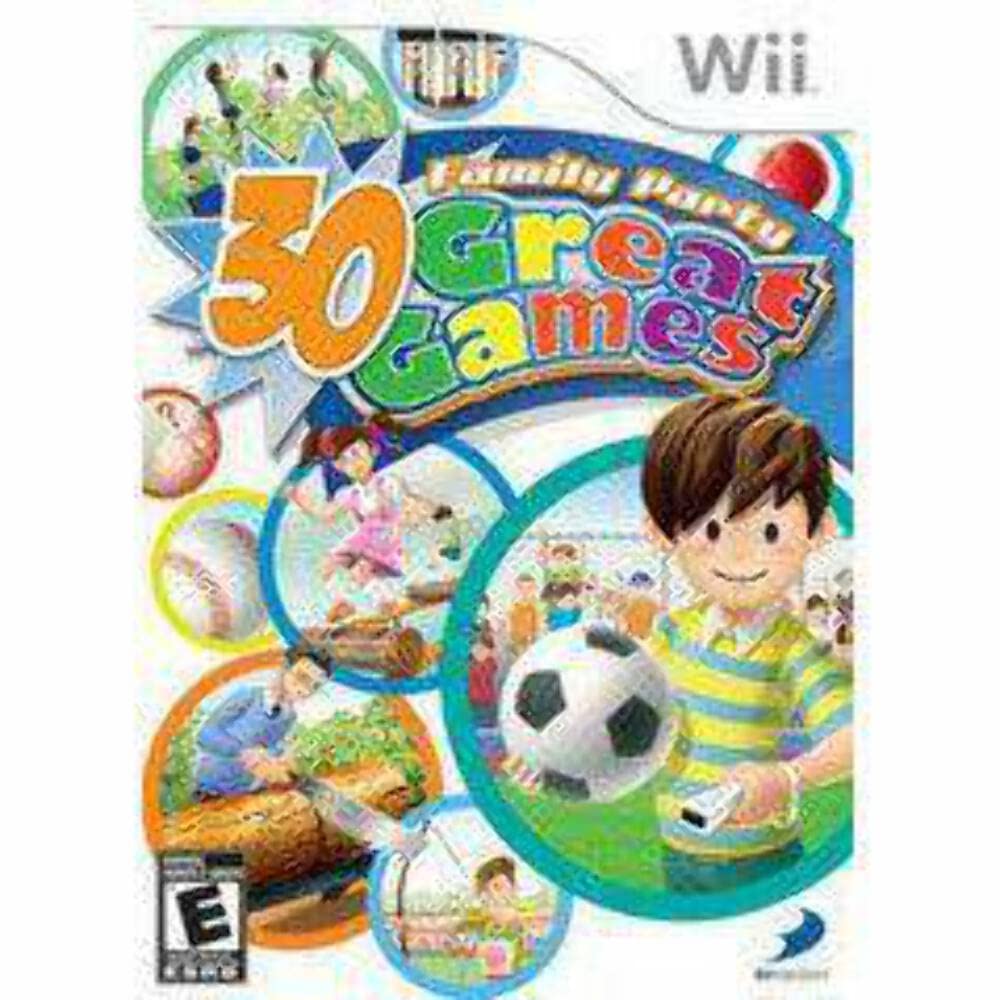 Game Factory Family Party: 30 Great Games for Nintendo Wii - Model 879278340060