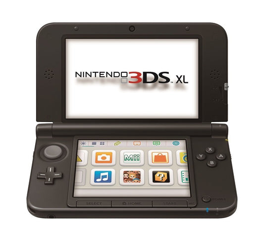 Nintendo 3DS XL Handheld Console - Black/Black, Model SPRSKKAB