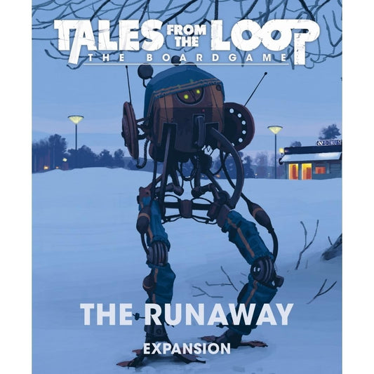 Free League Tales from The Loop Board Game - The Runaway Scenario Pack, Multicolor - Model FLF-TAL021, Paper Material