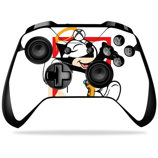 MIGHTY SKINS Xbox One X Controller Skin - Durable Vinyl Decal Wrap, Character Swap Design, Easy Apply/Remove