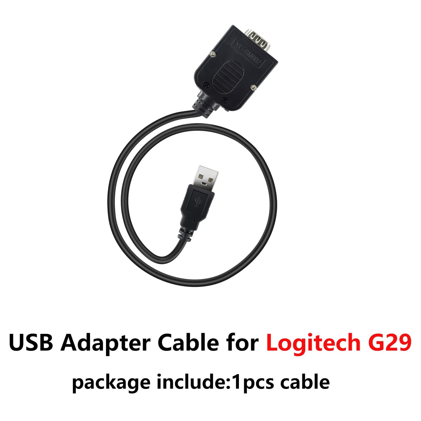 ZLiT Gearshift to USB Adapter Cable for Logitech G29 G27 G25 - Black DIY Modification Accessory