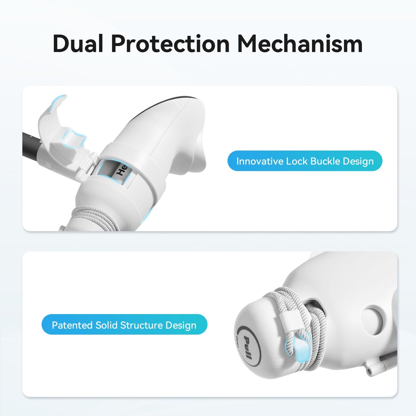 AMVR VR Golf Club Attachment for Meta/Oculus Quest 3, Adjustable, 80° Tracking, Non-Slip Grip, Black, Model d8efdf27