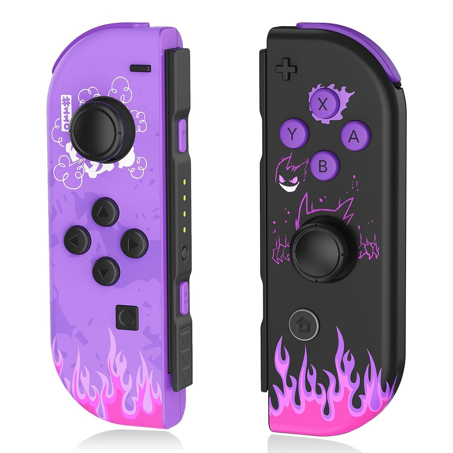 Kipylca Wireless Nintendo Switch Joycon Controller - Purple, 6-Axis Gyro, Vibration, Motion Control, Wake-up, Screenshot