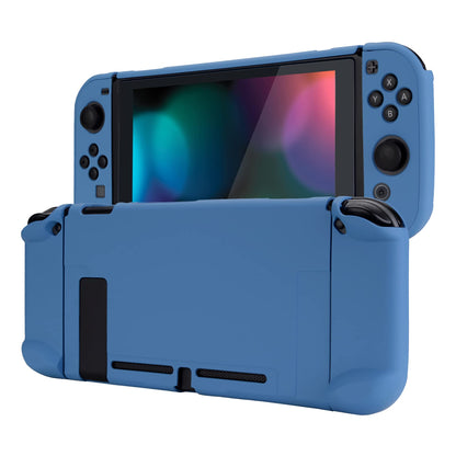 eXtremeRate PlayVital Back Cover for Nintendo Switch - Hard Shell, Airforce Blue, Model NTP343, Joycon Compatible, Durable Plastic Protector