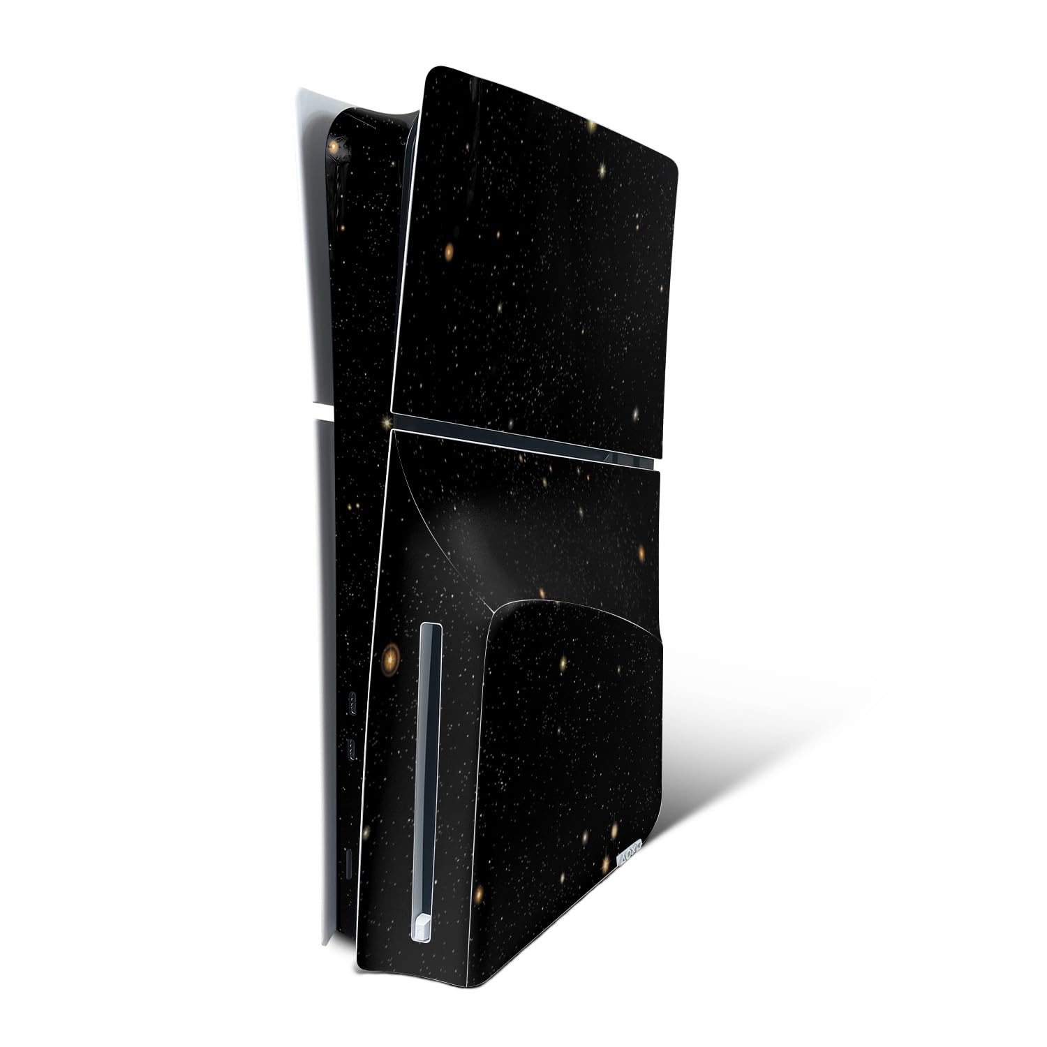 MightySkins Skin Compatible with Playstation 5 Slim Disk Edition Console Only - Deep Space | Protective  Durable  and Unique Vinyl Decal wrap Cover | Easy to Apply | Made in The USA