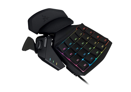 Razer Orbweaver Chroma Gaming Keypad - Mechanical Switches, 30 Keys, RGB Lighting, Classic Black, Model RZ07-01440100-R3U1