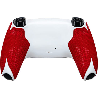 Lizard Skins PS5 Controller Grip - 0.5mm DSP, Durasoft Polymer, Crimson Red, Model 203285, Easy to Install, Pre-Cut Pieces