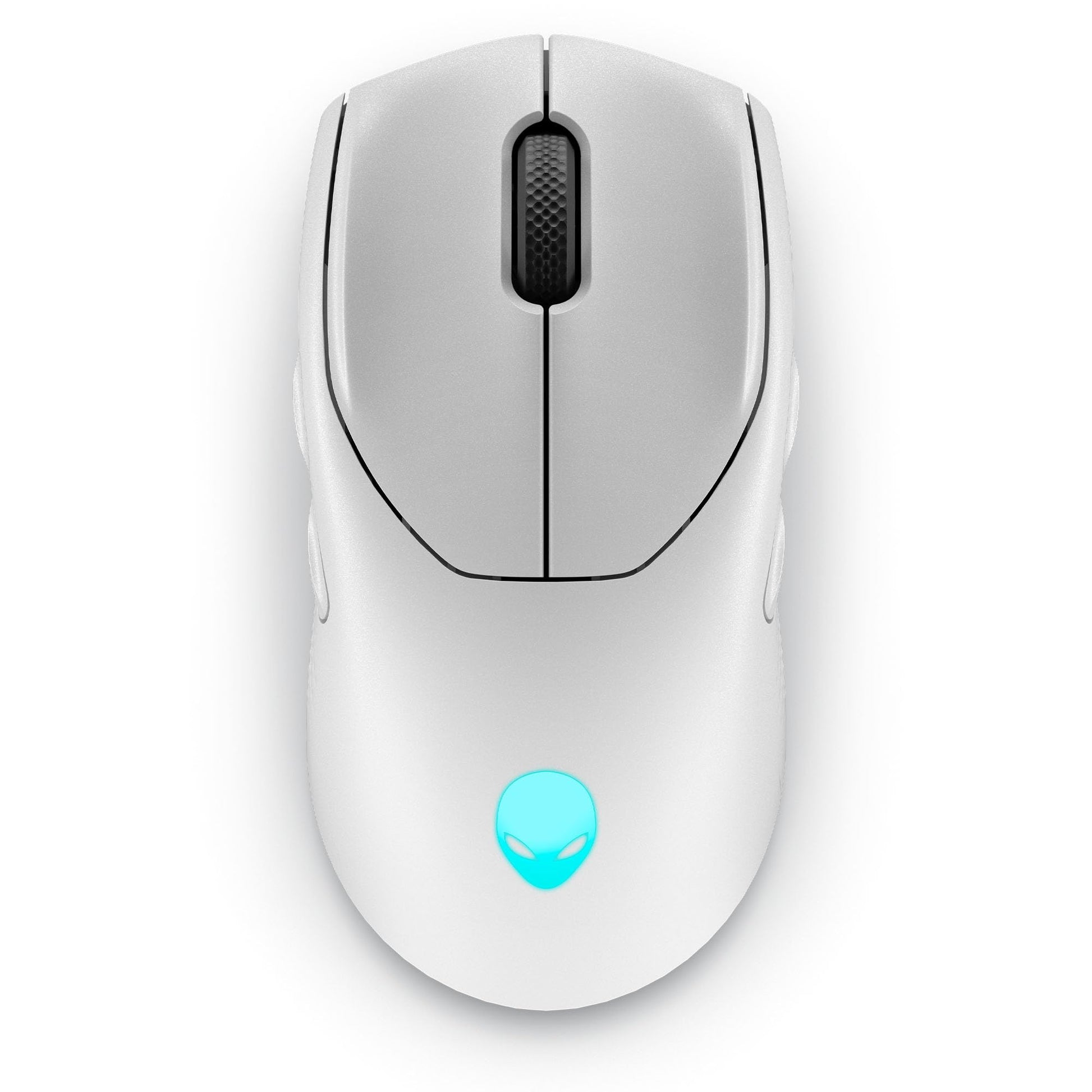 Alienware AW720M Tri-Mode Wireless Gaming Mouse - 2.4GHz Wireless  Bluetooth 5.1  26 000 DPI  8-Fully Programmable Buttons  Magnetic Snap Charging Adapter USB-A to USB-C Cable - Lunar Light
