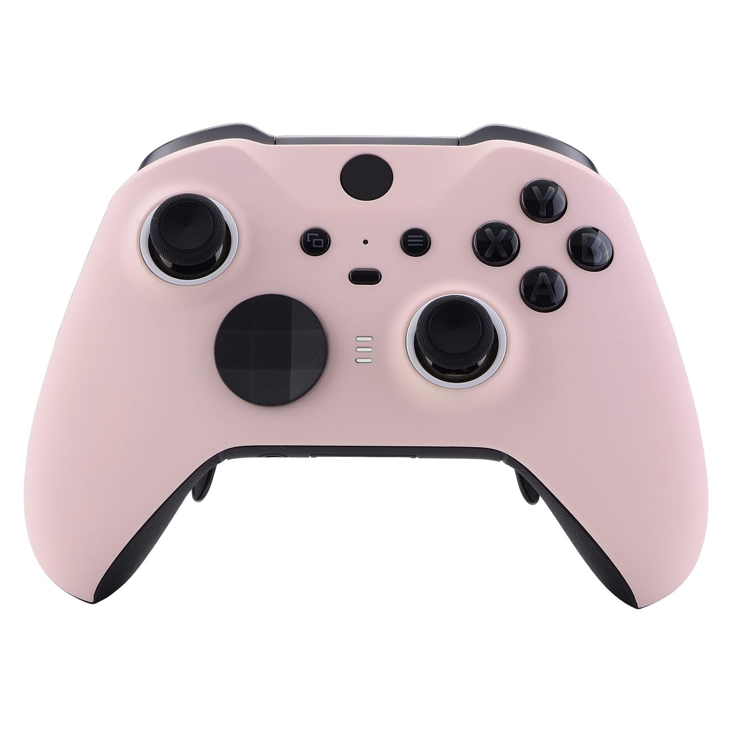 eXtremeRate DIY Replacement Front Shell for Xbox Elite Wireless Controller 2 Core  Cherry Blossoms Pink Faceplate Cover for Xbox Elite Series 2 Controller with Accent Rings [Controller NOT Included]