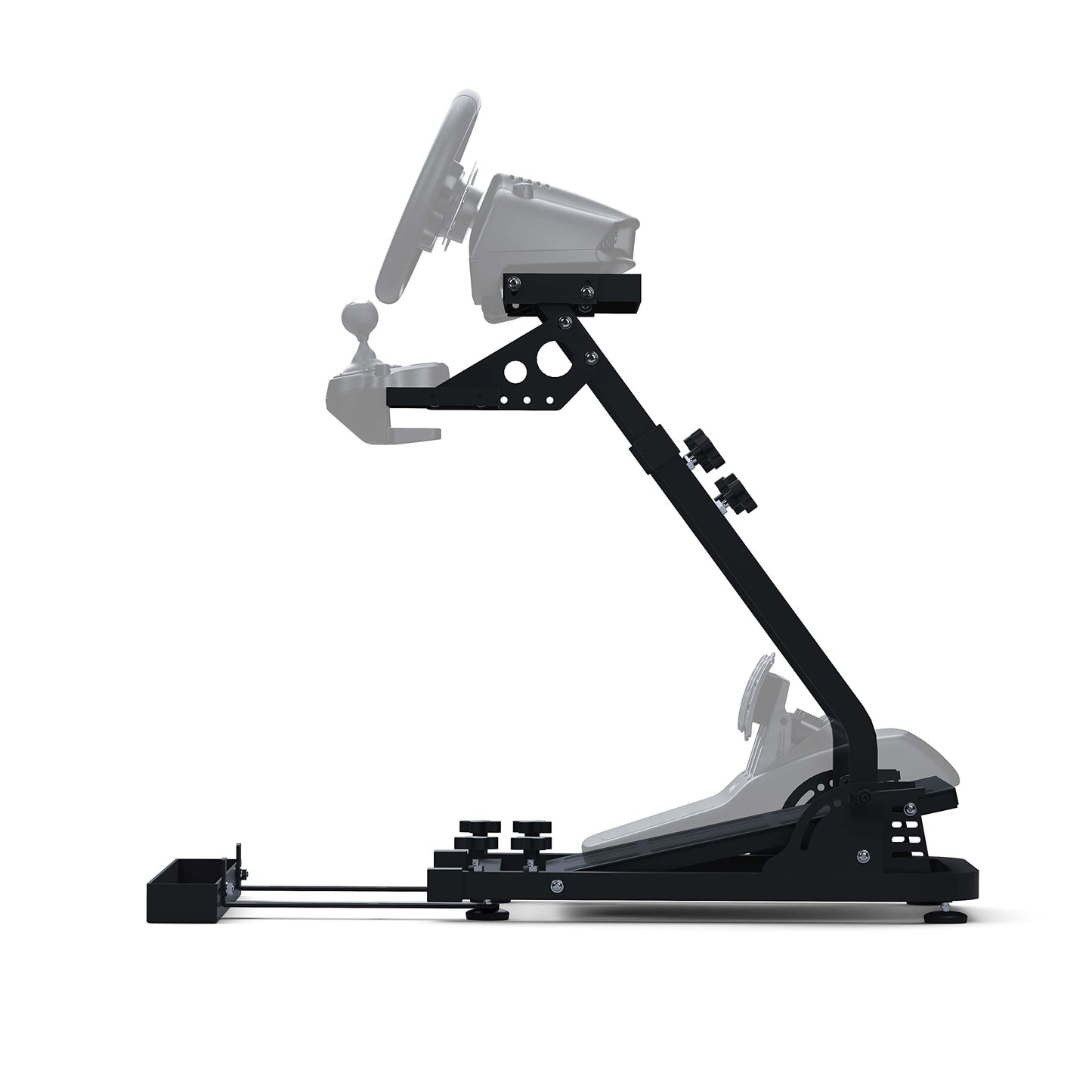 GT OMEGA Classic Wheel Stand for Logitech G923/G29/G920, Thrustmaster T300, Black, Model 5F-OV6H-H6J1