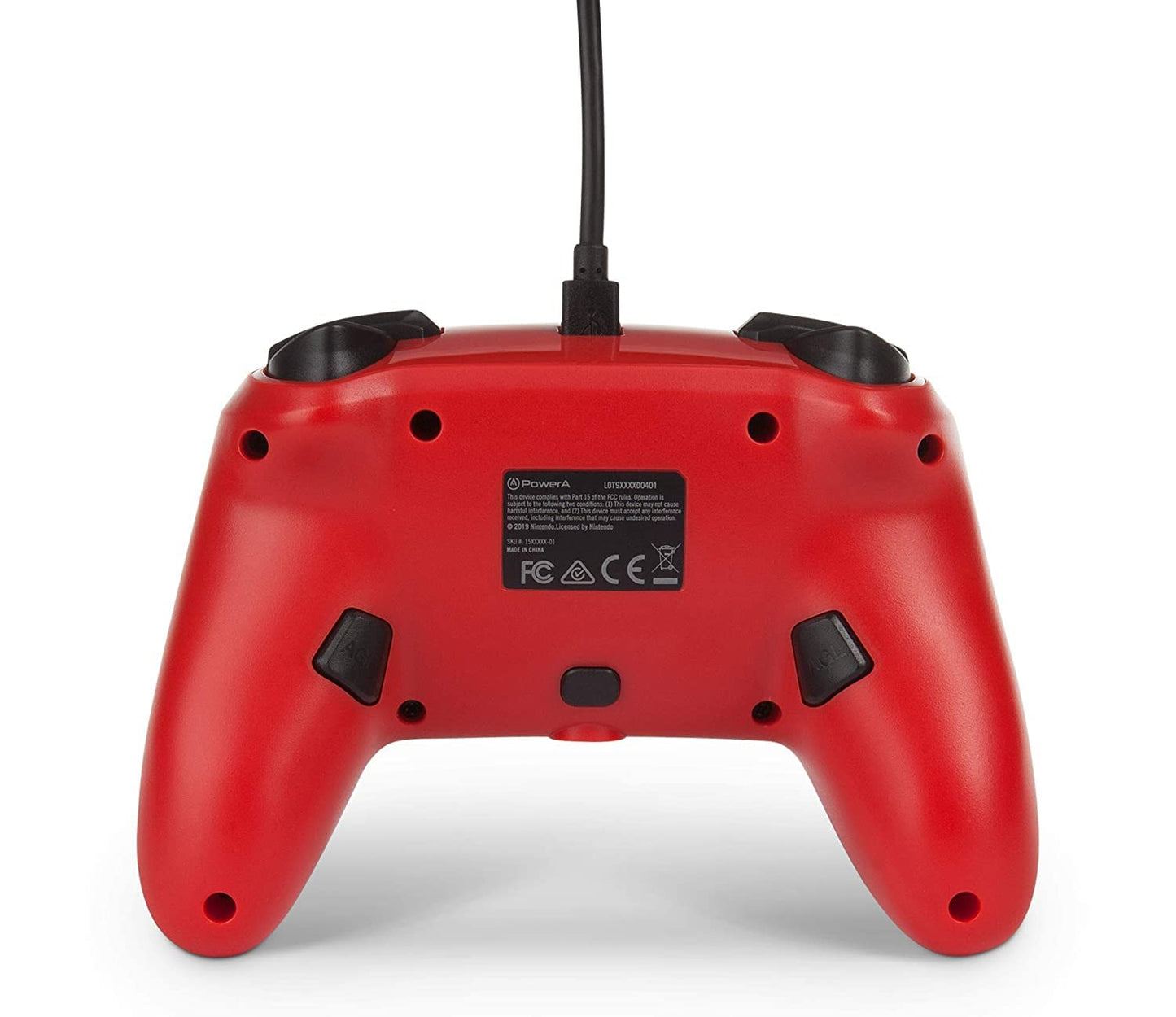 PowerA Wired Controller for Nintendo Switch - Mario, Red, Model 1513569-01