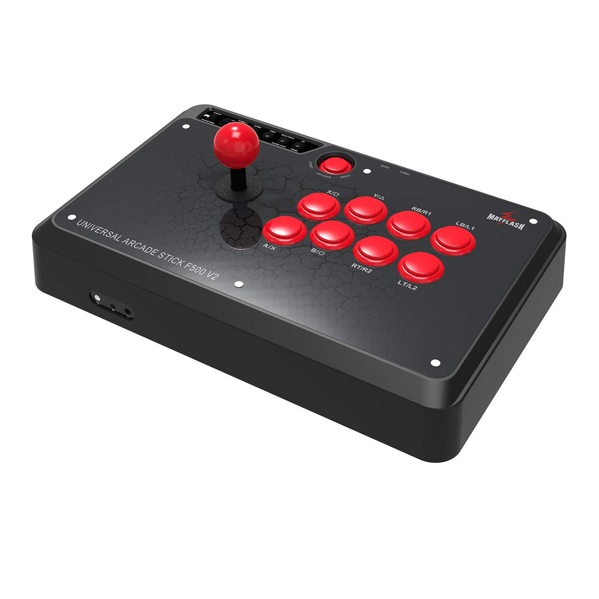 MAYFLASH Universal Arcade Fighting Stick F500 for Switch/Switch 2  Xbox Series X/S  Xbox One  Xbox 360  PS4  PS3  Windows  macOS  Android  Raspberry Pi  Steam Deck  PS Classic  NEOGEO Mini