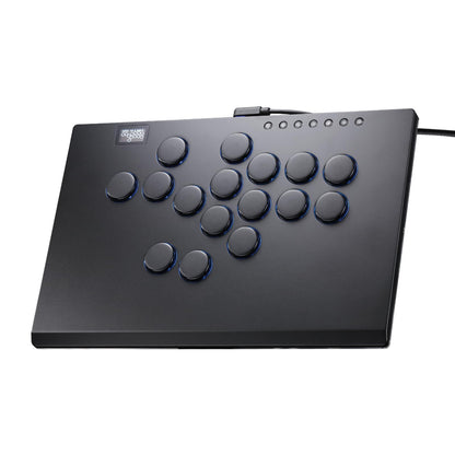 ONEED Haute42 Leverless Arcade Stick M16 Plus - Aluminum, Low-Profile, Hot Swap Compatible for PC/PS3/PS4/Switch, Black