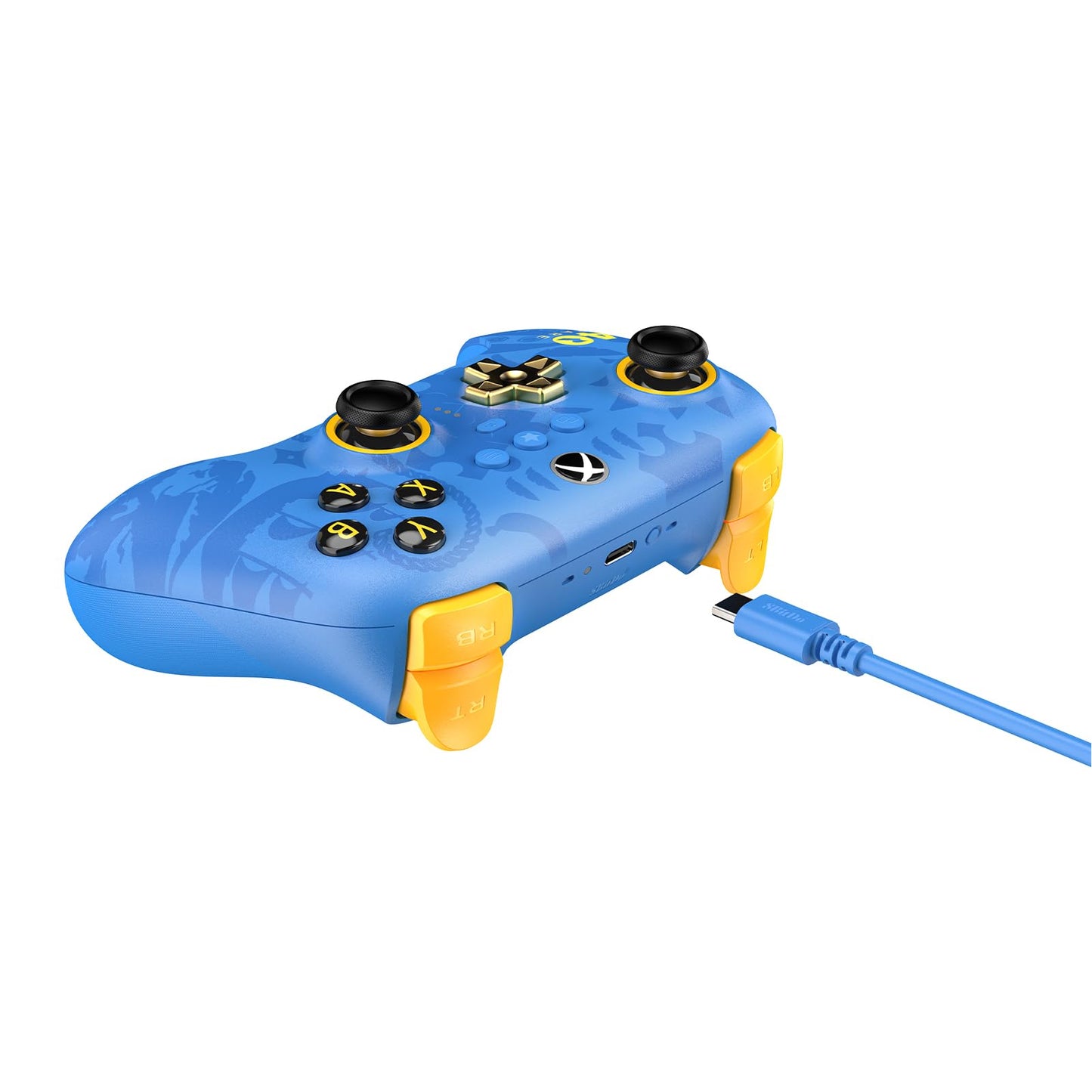 8Bitdo Ultimate 3-Mode Wireless Controller for Xbox - Blue, Hall Effect Joysticks, Pro Back Buttons, 40th Anniversary Edition