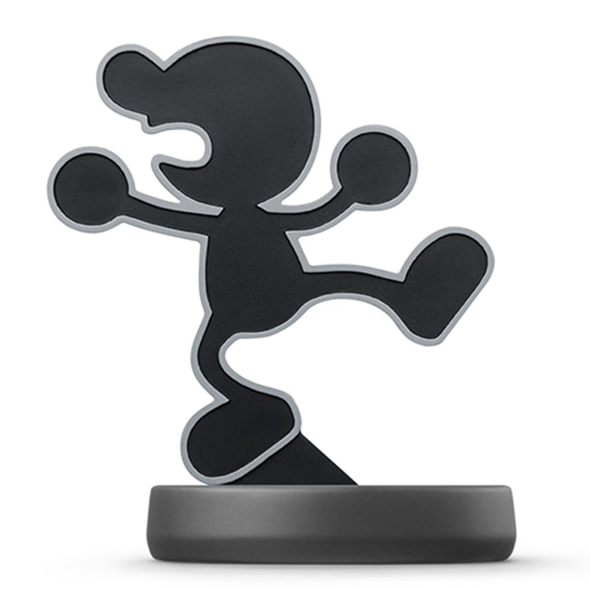 Nintendo Mr. Game & Watch Amiibo - Super Smash Bros. Collection, Black, Plastic, Model: SG_B016OAKUWM_US