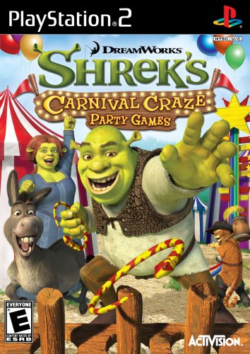 ACTIVISION Shreks Carnival Craze - PlayStation 2 Game, Model 047875757059