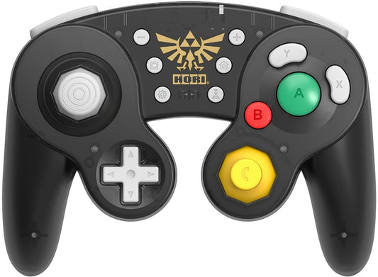 HORI Nintendo Switch Wireless Battle Pad Controller - Gamecube Style, Black, Model NSW-274U