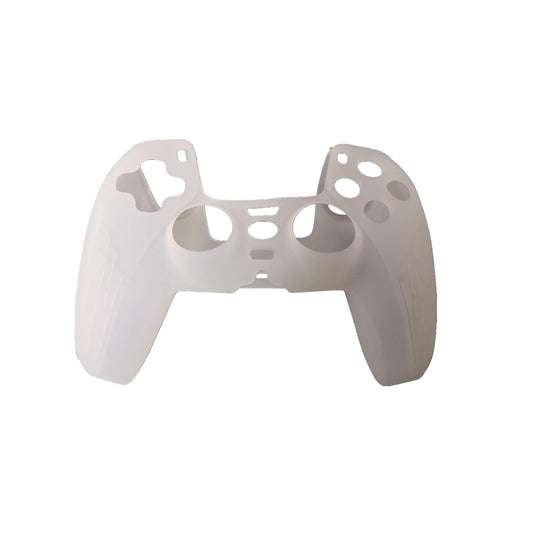 Skin for PS5 Controller Grips, Silicone Case Cover for PlayStation 5 Anti-Slip Protector with 10pcs Thumb Joysticks Caps (L Type