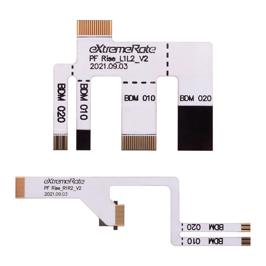 eXtremeRate Replacement FPC L1L2 R1R2 Ribbon Cables for PS5 Controller Rise & RISE4 Remap kit - Controller & Other Rise Accessor