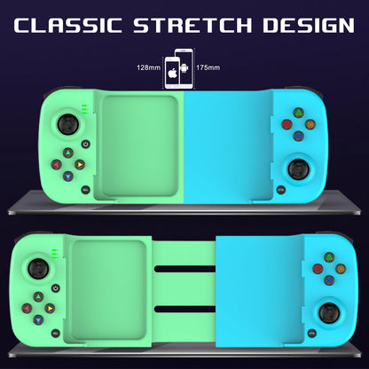 Megadream Mobile Game Controller Gamepad for iPhone iOS Android PC: Works with iPhone 16/15/14/13/12/11, iPad, Samsung Galaxy, T