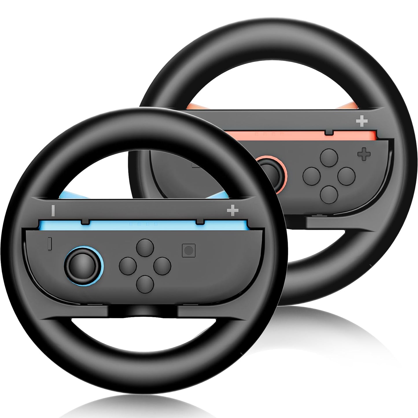Steering Wheels for Nintendo Switch 2 (2025) Mario Kart World & 8 Deluxe Racing Games  2 Pack Racing Game Wheels for NS2 Multiplayer Mode Family Game Night  Switch 2 Accessories for Motion Racing Game