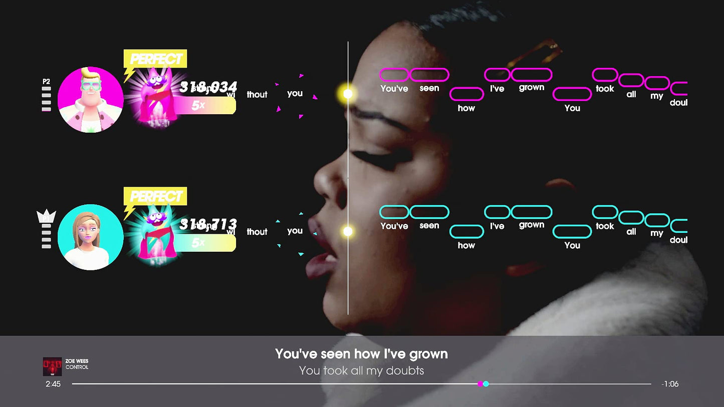 Ravenscourt Let's Sing 2022 Single Microphone Bundle for PlayStation 4 - Model RAVA28.UK.221M