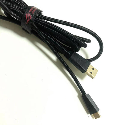 LZYDD USB Charging Data Cable for ASUS ROG Mice & Keyboards, Black USB C Port, Model: USB AOG Cable