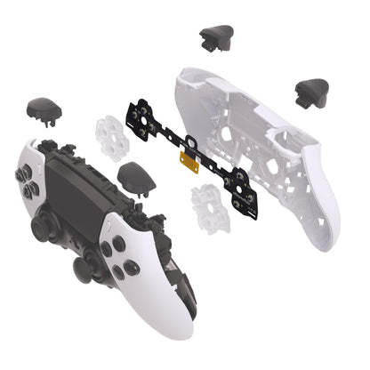 eXtremeRate PS5 Edge Face Buttons Clicky Kit - Custom Tactile Dpad Action Buttons, Model DHYEG001, P5 Edge Face Clicky Kit