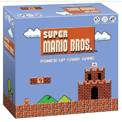 USAOPOLY Super Mario Bros Power Up Card Game - Fast-Paced Fun, 15.2 x 5.4 x 15.2 inches, Peach Color, Model USOCG005
