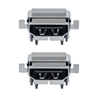 Mcbazel HDMI Port Socket Replacement for Xbox One S - 2-Pack, Black, Model MT-x2-nxb-000015