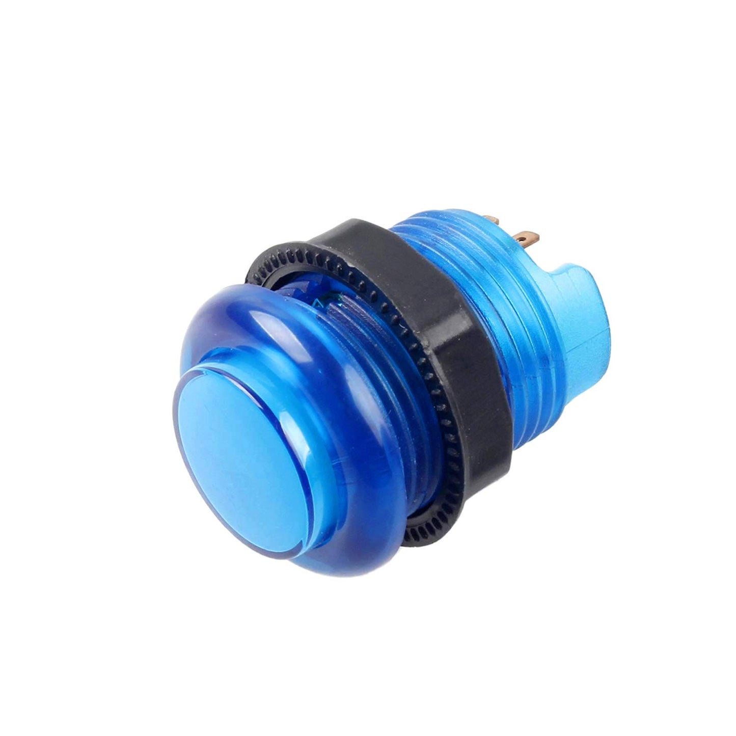 EG STARTS Arcade LED Push Button Switch - 5V Illuminated, 30mm, Available in Red, Blue, Yellow, Green for DIY Kits & Games