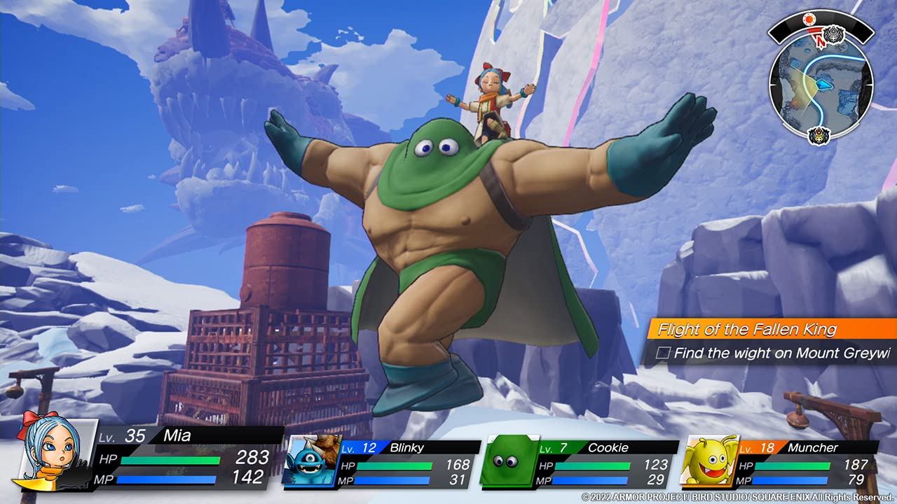 Square Enix Dragon Quest Treasures Game - Model 1205494 - Black Color