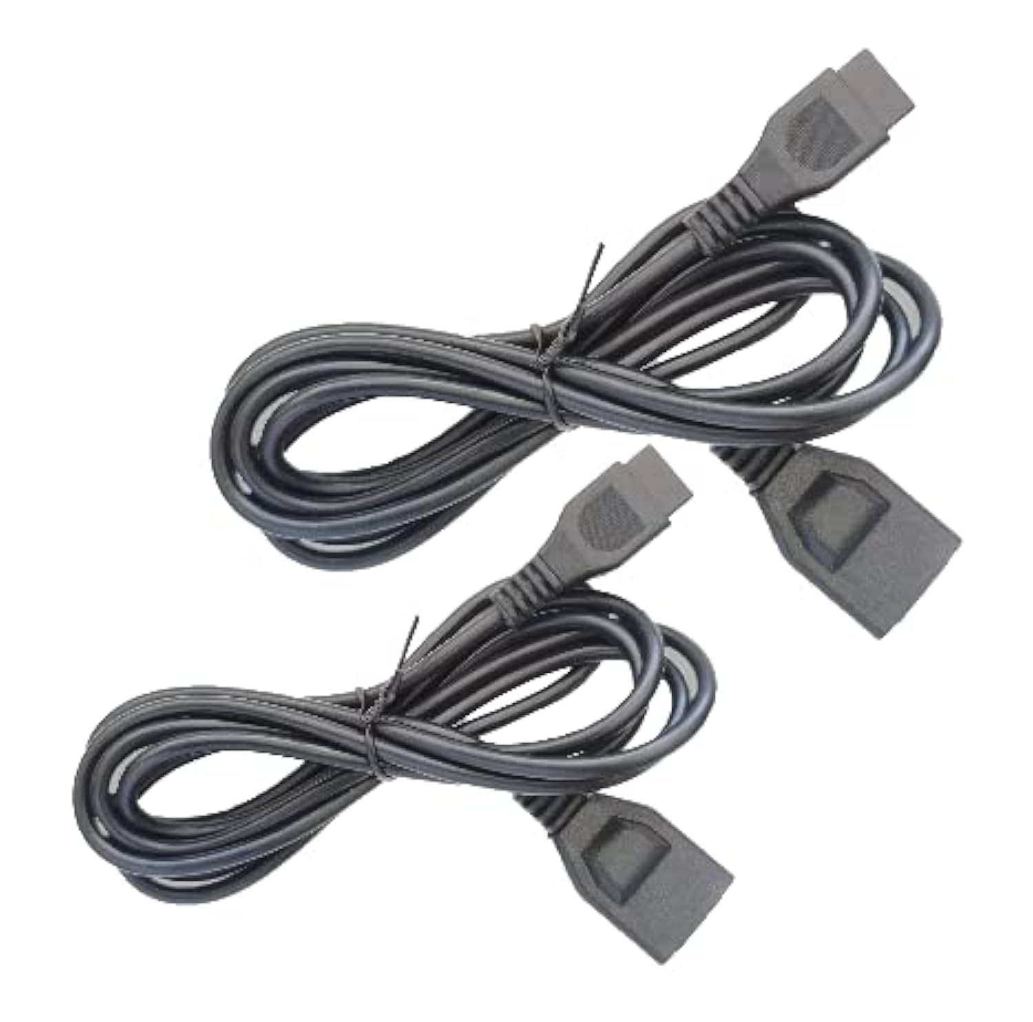Old Arcade Retro Game Console Controller Extension Cable Compatible for Retro Game Systems  Sega Genesis  6 Feet - 1.8m (Two Cables)