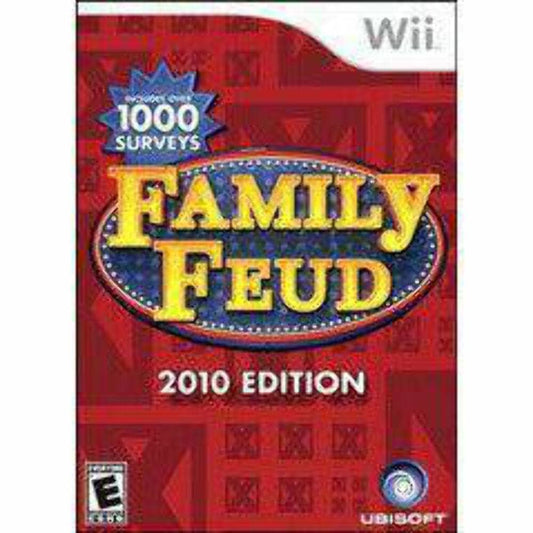 Ubisoft Family Feud: 2010 Edition Board Game - Fun Family Trivia Entertainment, Model 17569