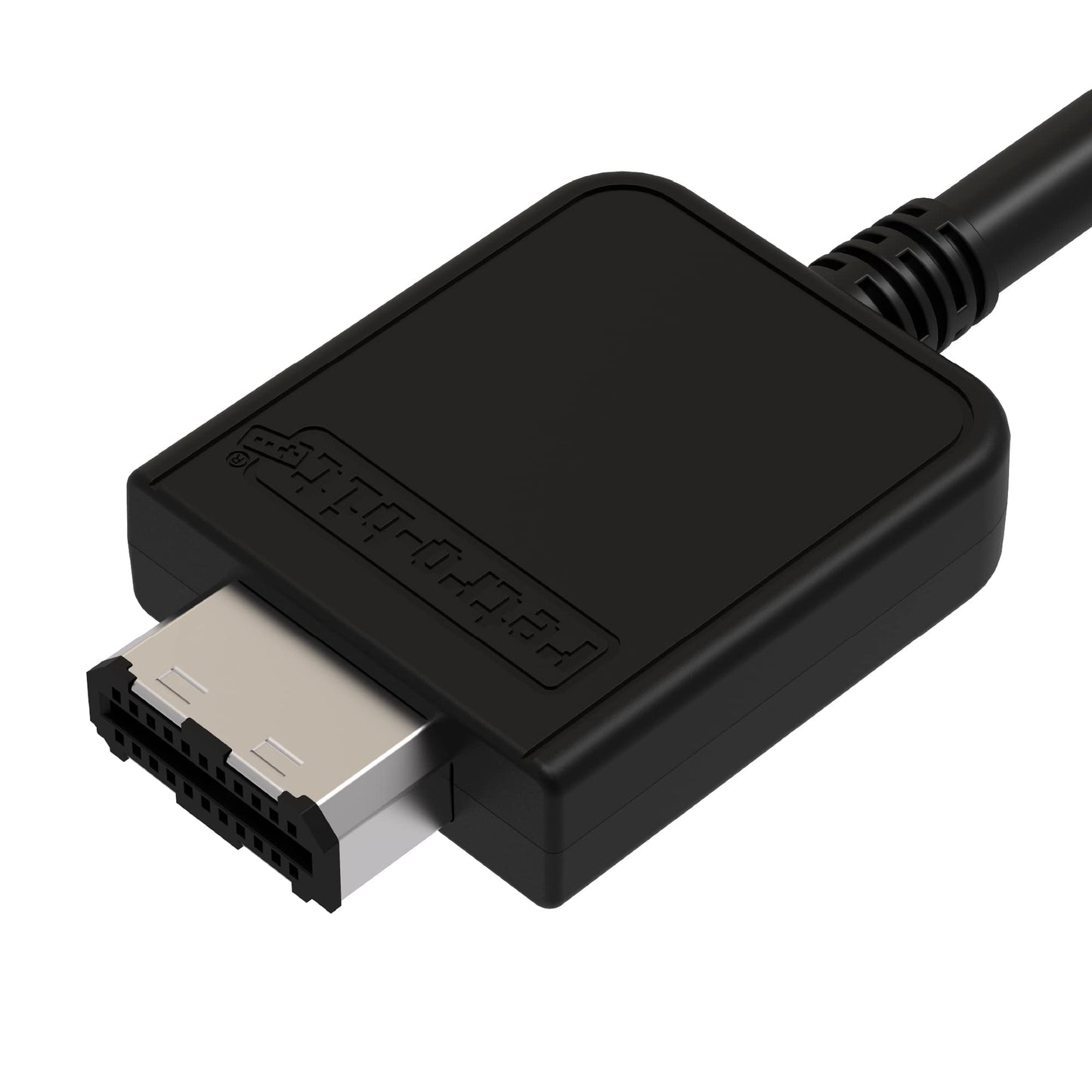 Retro-Bit Retro Prism Component Cable for Gamecube - Black, Model RET00288