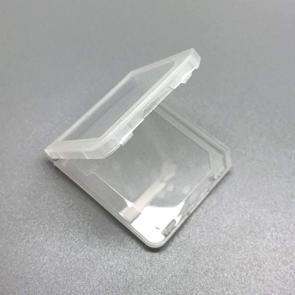 WICAREYO Game Card Case - 20PCS Clear Cartridge Holder for DS/3DS/NDS/NEW 3DS/3DSLL