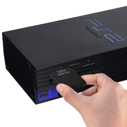 Trenro PS2 Memory Card 128MB - High Capacity Storage for PlayStation 2 Gaming
