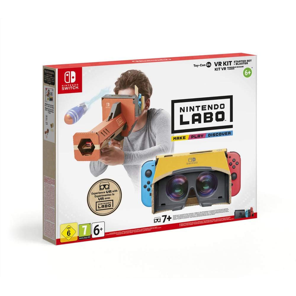 Nintendo Labo VR Kit Starter Set for NSW Switch - Model 049082, Interactive Gaming Experience
