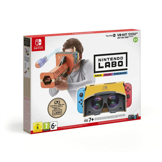 Nintendo Labo VR Kit Starter Set for NSW Switch - Model 049082, Interactive Gaming Experience