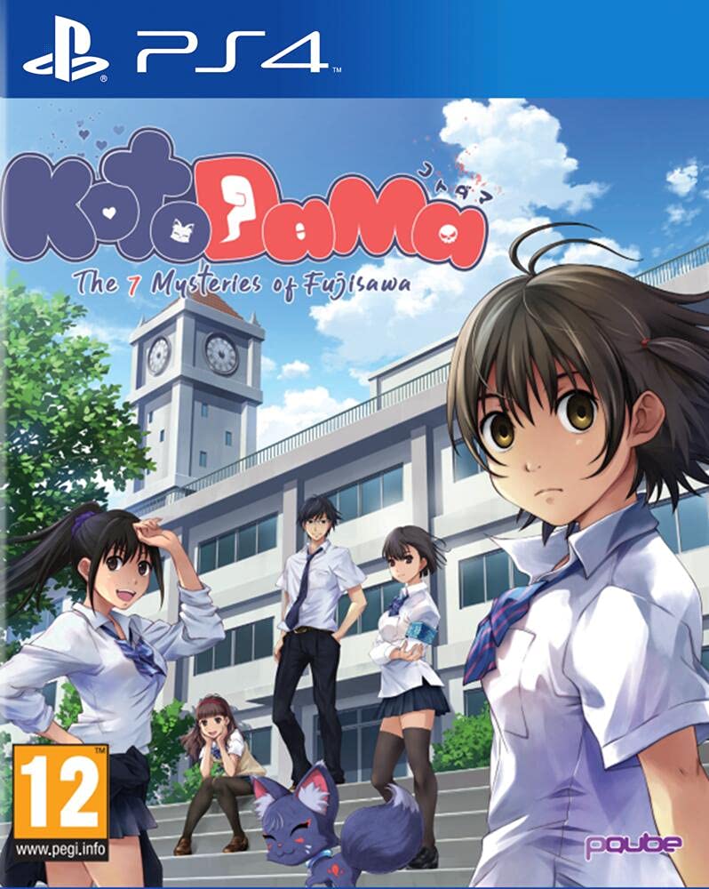 PQube Kotodama: The 7 Mysteries of Fujisawa (PS4) - Limited Edition Game, Model FG-KOTO-PS4-EFIGS-LTD
