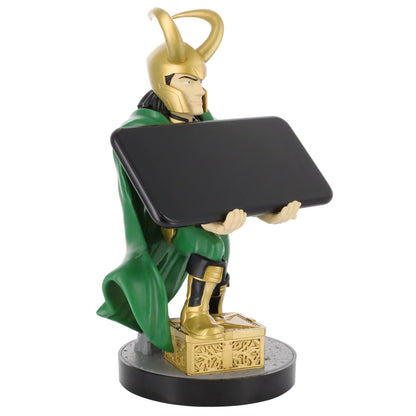Exquisite Gaming Marvel Loki Phone Stand & Controller Holder - Small Multicolor, Officially Licensed Figure, Model CGCRMR400457