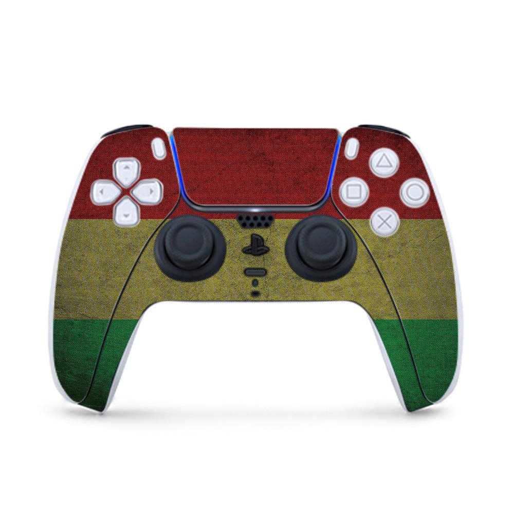 MightySkins Gaming Skin for PS5 / Playstation 5 Controller - Yeah Mon | Protective Viny wrap | Easy to Apply and Change Style | Made in The USA