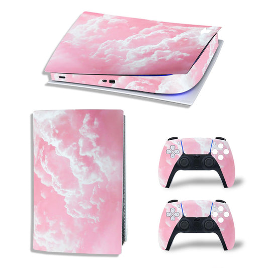 Skin Sticker Compatible with PS5 Digital Console  Vinyl Decal Protective Wrap Cover for Game Controller (Multi)