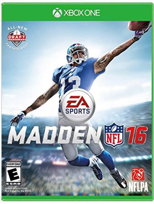Electronic Arts Madden NFL 16 for Xbox One - Model 73381, Football Video Game