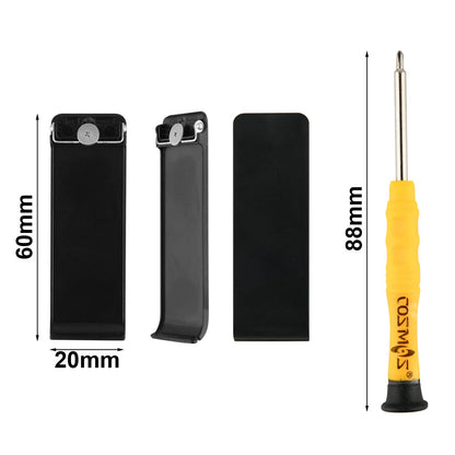 Cosmos Replacement Kickstand for Switch Console with Screwdriver - Black, Model B081ZXQVFH