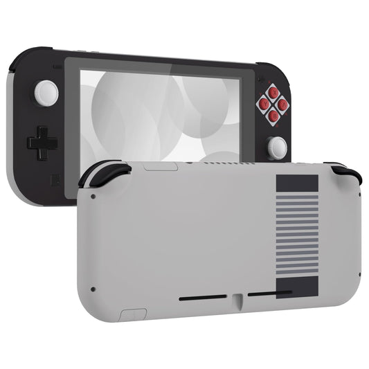 eXtremeRate Classic NES Style DIY Replacement Shell for Nintendo Switch Lite, NSL Handheld Controller Housing w/Screen Protector