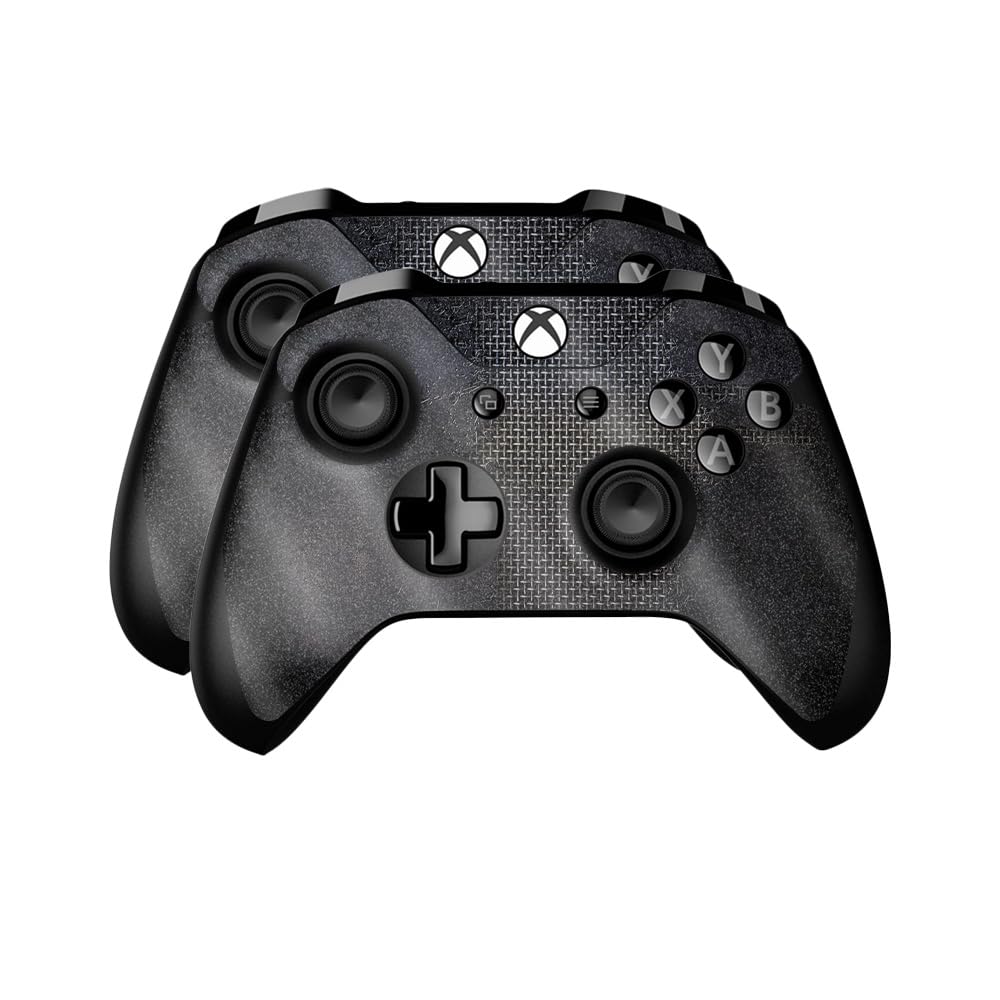 Glossy Glitter Skin Compatible with Microsoft Xbox One Controller (2 Pack) - Ripped - Premium 3M Vinyl Protective Wrap Decal Cover - Easy to Apply | Crafted in The USA by MightySkins