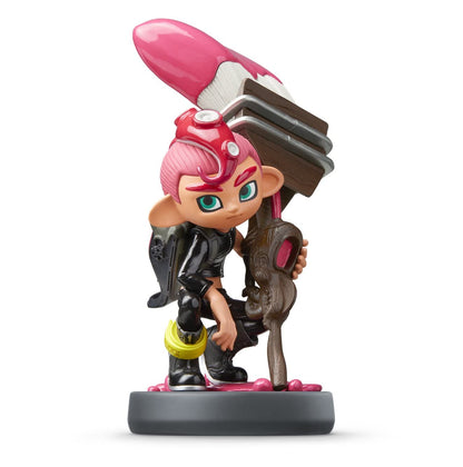 Nintendo Octoling Amiibo 3-Pack - 3 Piece Assortment - Original Version - Model NVLEAE3E for Switch