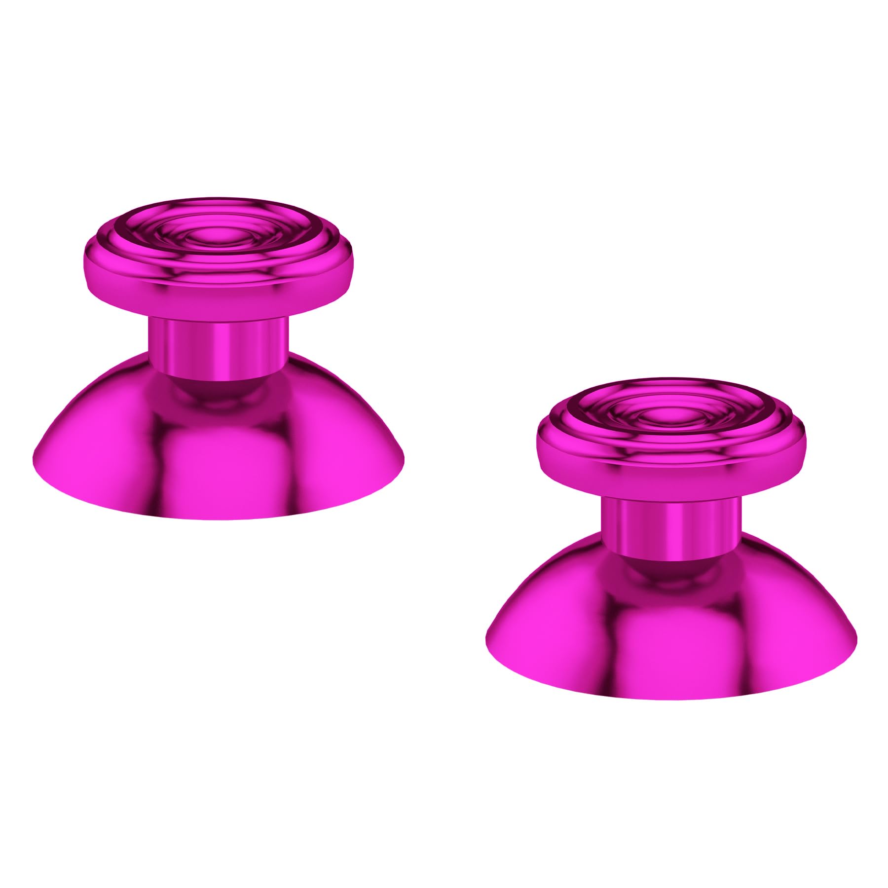 eXtremeRate Metal Thumbsticks for Xbox Series X/S Controller  Purple Custom Concentric Circles Aluminum Alloy Analog Stick Joystick Buttons for Xbox One S/X/Elite Controller
